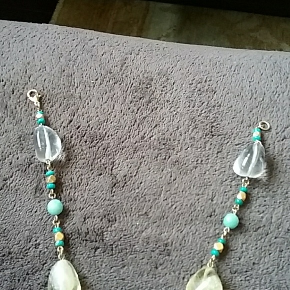 Turquoise and Stones Necklace - Picture 5 of 5